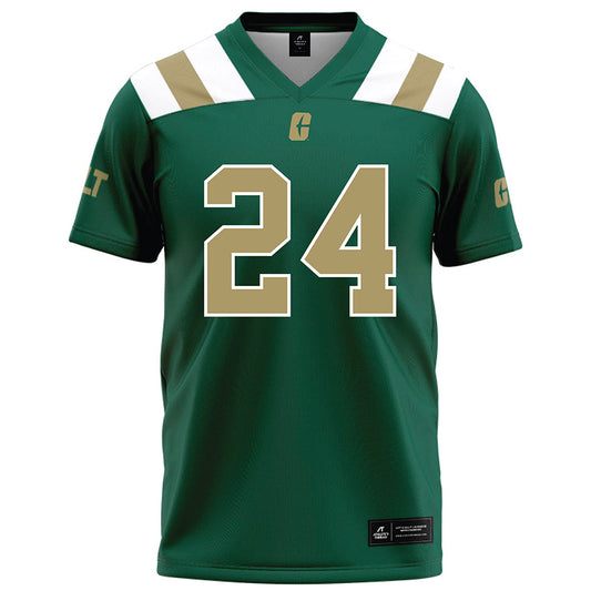 UNC Charlotte - NCAA Football : Josh Hines - Green Football Jersey-0