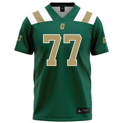 UNC Charlotte - NCAA Football : Dylan NolanCook - Green Football Jersey-0