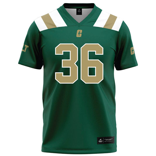 UNC Charlotte - NCAA Football : Brady Rhoads - Green Football Jersey-0