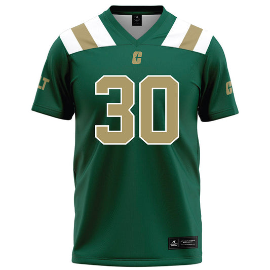 UNC Charlotte - NCAA Football : Stellan Bowman - Green Football Jersey-0