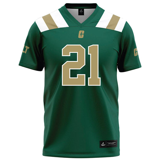 UNC Charlotte - NCAA Football : Maddox West - Green Football Jersey-0