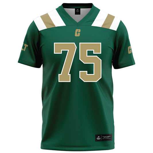 UNC Charlotte - NCAA Football : Kristos Fernandez - Green Football Jersey-0