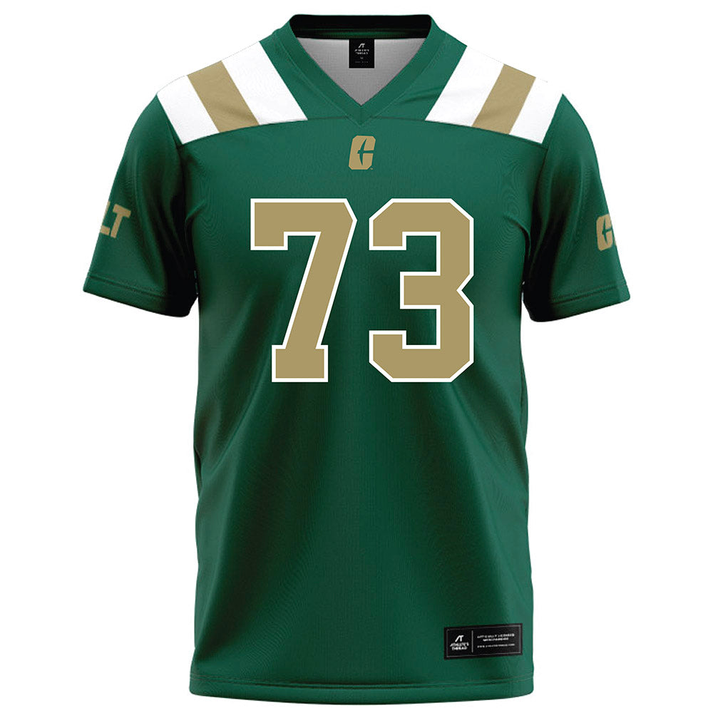 UNC Charlotte - NCAA Football : Daniel Phillips - Green Football Jersey-0