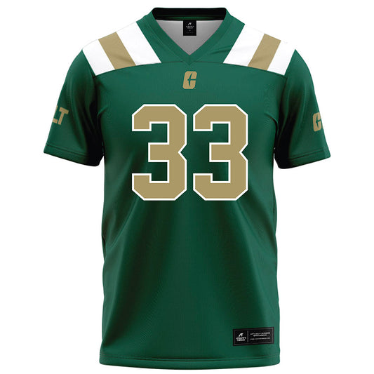 UNC Charlotte - NCAA Football : Colin Bussey - Green Football Jersey-0
