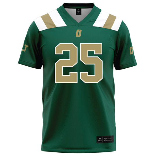 UNC Charlotte - NCAA Football : Gray Patterson - Green Football Jersey-0
