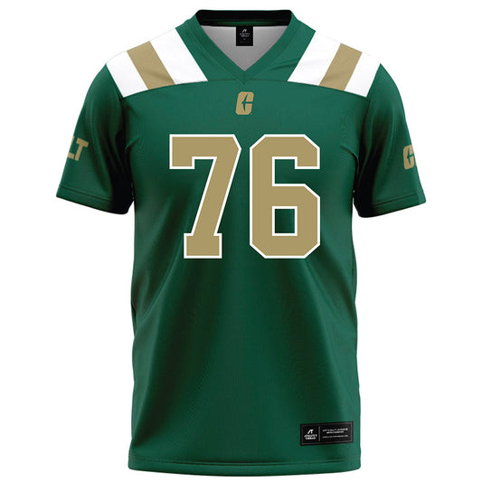 UNC Charlotte - NCAA Football : Isaiah Bullerdick - Green Football Jersey-0