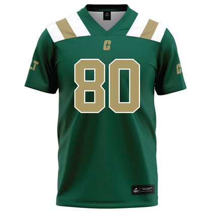 UNC Charlotte - NCAA Football : Jeremiah Hoffman - Green Football Jersey-0
