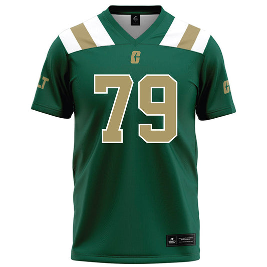 UNC Charlotte - NCAA Football : Tristen Brown - Green Football Jersey-0
