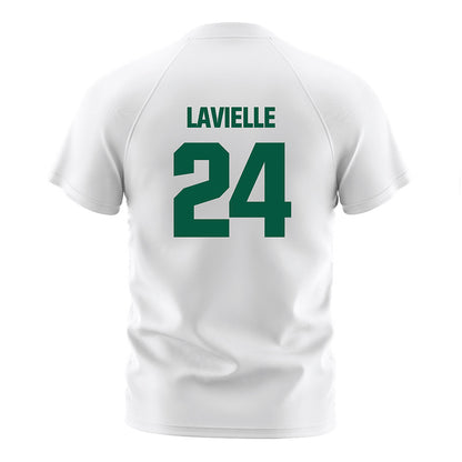 UNC Charlotte - NCAA Men's Soccer : Luc Lavielle - White Soccer Jersey-1
