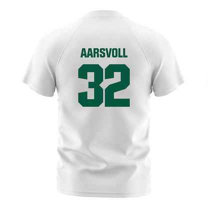 UNC Charlotte - NCAA Men's Soccer : Elias Aarsvoll - White Soccer Jersey-1