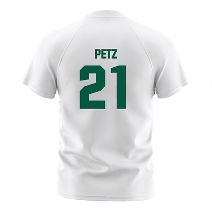 UNC Charlotte - NCAA Men's Soccer : Landon Petz - White Soccer Jersey-1