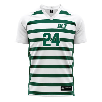 UNC Charlotte - NCAA Men's Soccer : Luc Lavielle - White Soccer Jersey-0