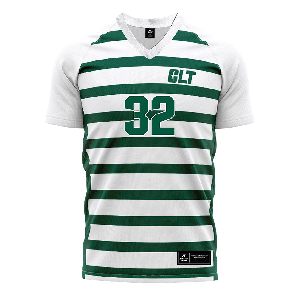 UNC Charlotte - NCAA Men's Soccer : Elias Aarsvoll - White Soccer Jersey-0