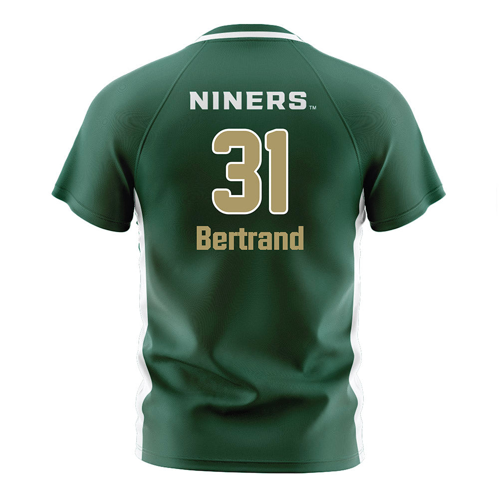 UNC Charlotte - NCAA Women's Soccer : Lucie Bertrand - Green Soccer Jersey-1