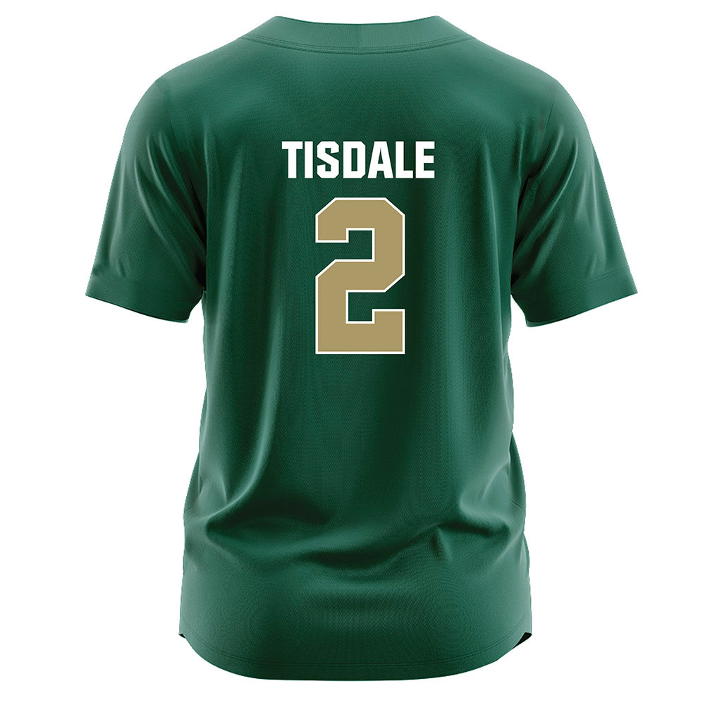 UNC Charlotte - NCAA Softball : Emma Tisdale - Green Jersey-1
