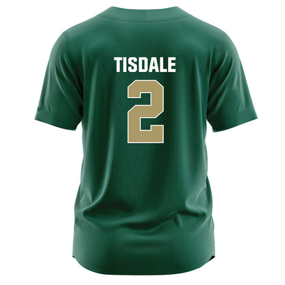 UNC Charlotte - NCAA Softball : Emma Tisdale - Green Jersey-1