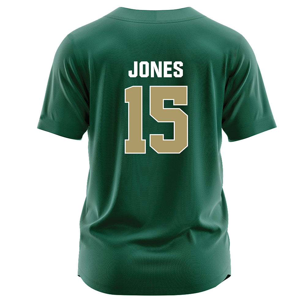 UNC Charlotte - NCAA Softball : Taylor Jones - Green Jersey-1