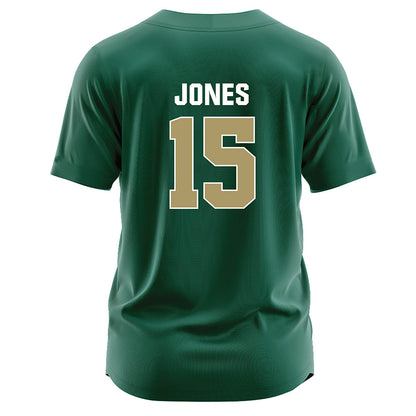 UNC Charlotte - NCAA Softball : Taylor Jones - Green Jersey-1