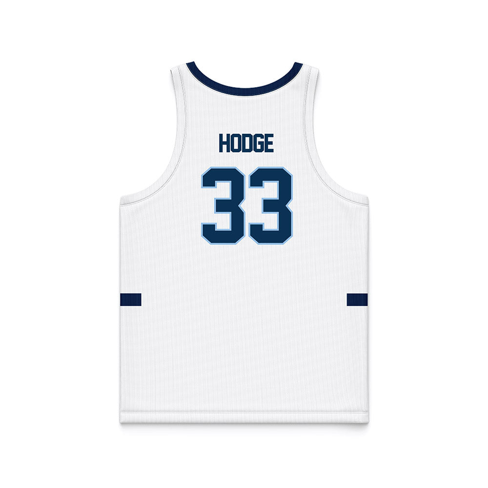 Old Dominion - NCAA Men's Basketball : William Hodge - White Basketball Jersey-1