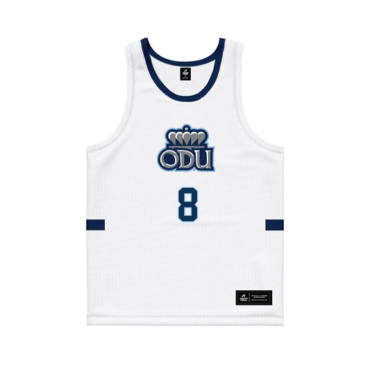 Old Dominion - NCAA Men's Basketball : Zamoku Weluche-ume - White Basketball Jersey-0