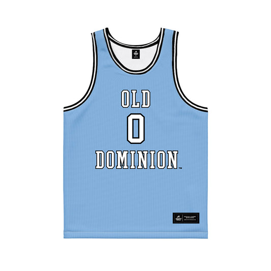Old Dominion - NCAA Men's Basketball : Kc Shaw Jr. - Blue Basketball Jersey-0