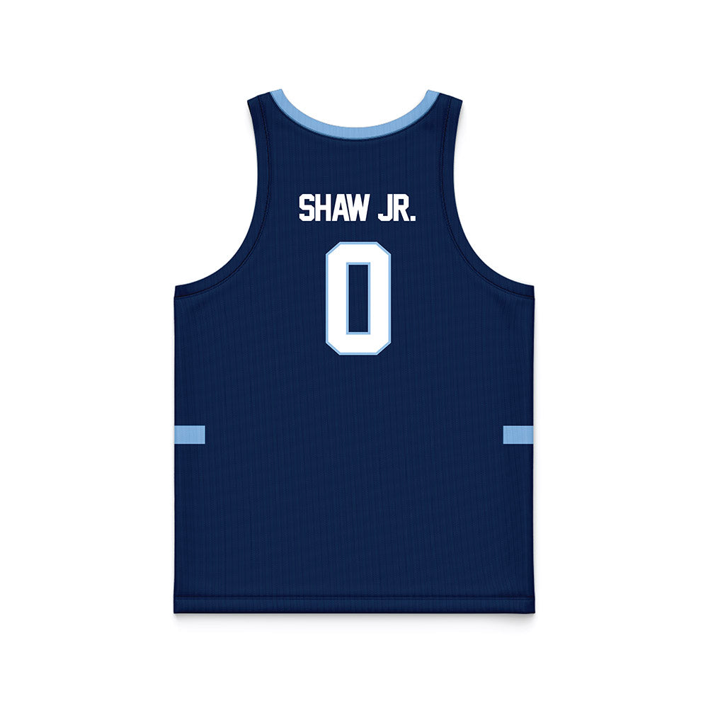 Old Dominion - NCAA Men's Basketball : Kc Shaw Jr. - Navy Basketball Jersey-1