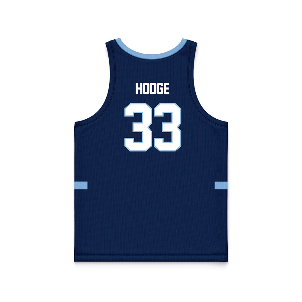 Old Dominion - NCAA Men's Basketball : William Hodge - Navy Basketball Jersey-1