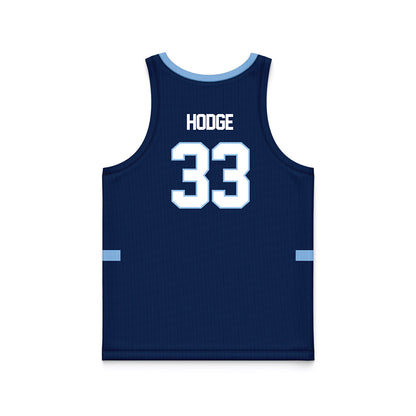 Old Dominion - NCAA Men's Basketball : William Hodge - Navy Basketball Jersey-1