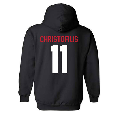 Seattle - NCAA Men's Basketball : John Christofilis - Hooded Sweatshirt