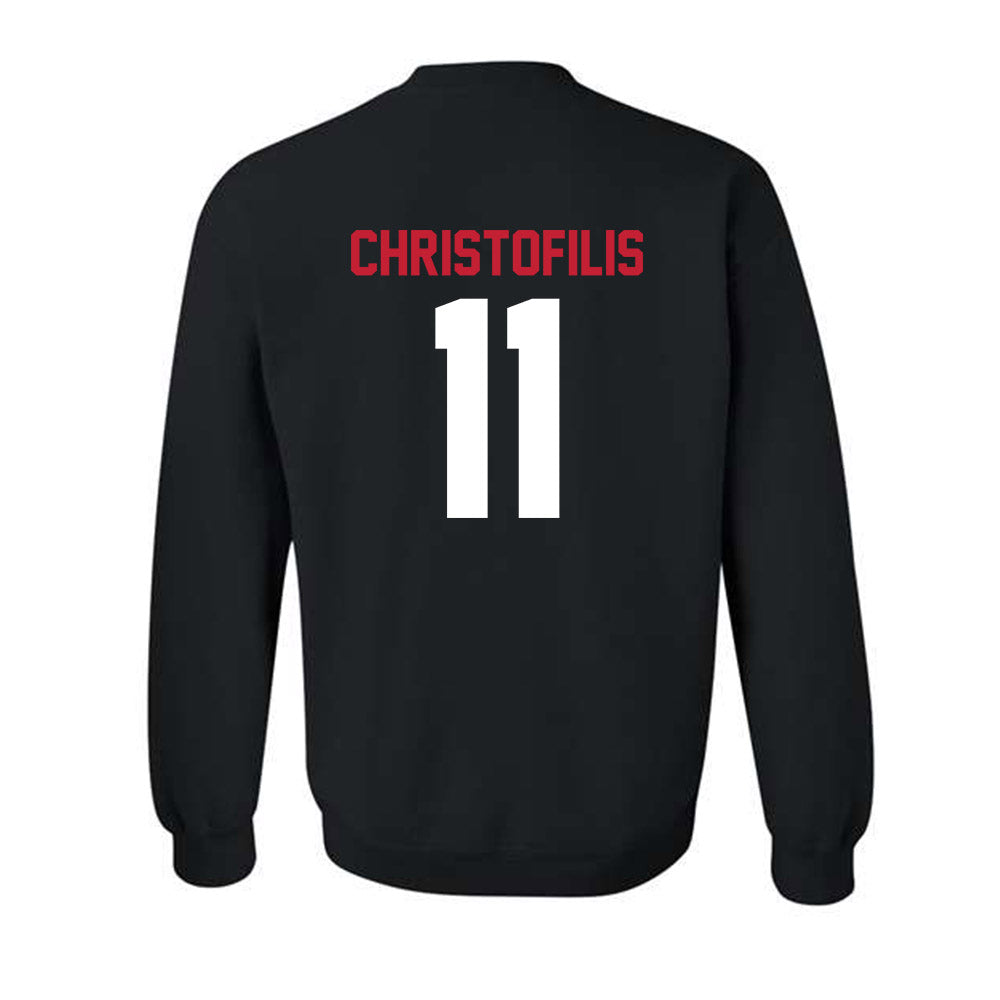 Seattle - NCAA Men's Basketball : John Christofilis - Crewneck Sweatshirt