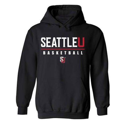 Seattle - NCAA Men's Basketball : John Christofilis - Hooded Sweatshirt