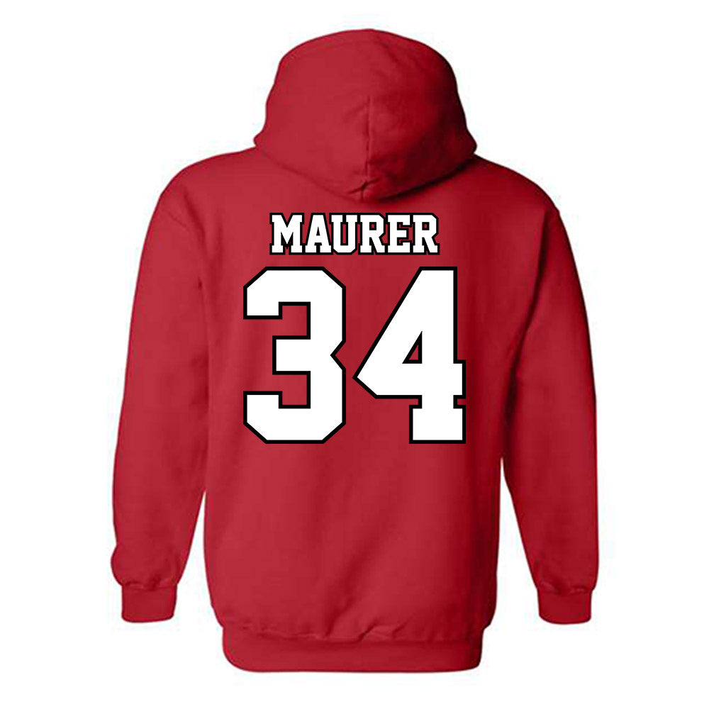 Seattle - NCAA Men's Basketball : Austin Maurer - Classic Shersey Hooded Sweatshirt-1