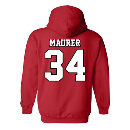 Seattle - NCAA Men's Basketball : Austin Maurer - Classic Shersey Hooded Sweatshirt-1
