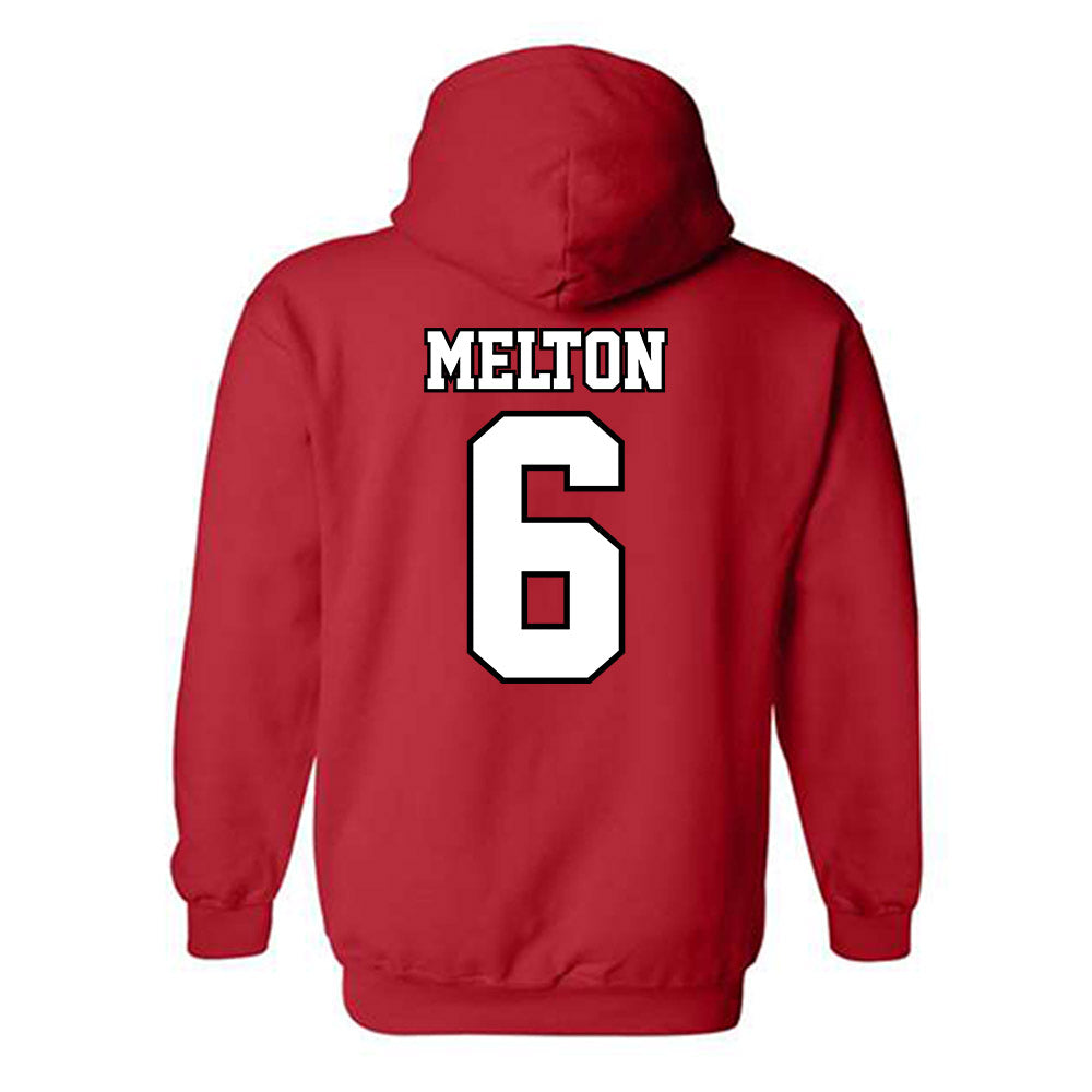 Seattle - NCAA Women's Volleyball : Teagan Melton - Classic Shersey Hooded Sweatshirt-1