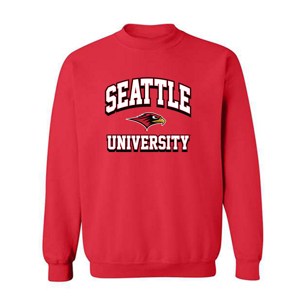 Seattle - NCAA Men's Basketball : Tomas Thrastarson - Classic Shersey Crewneck Sweatshirt-0