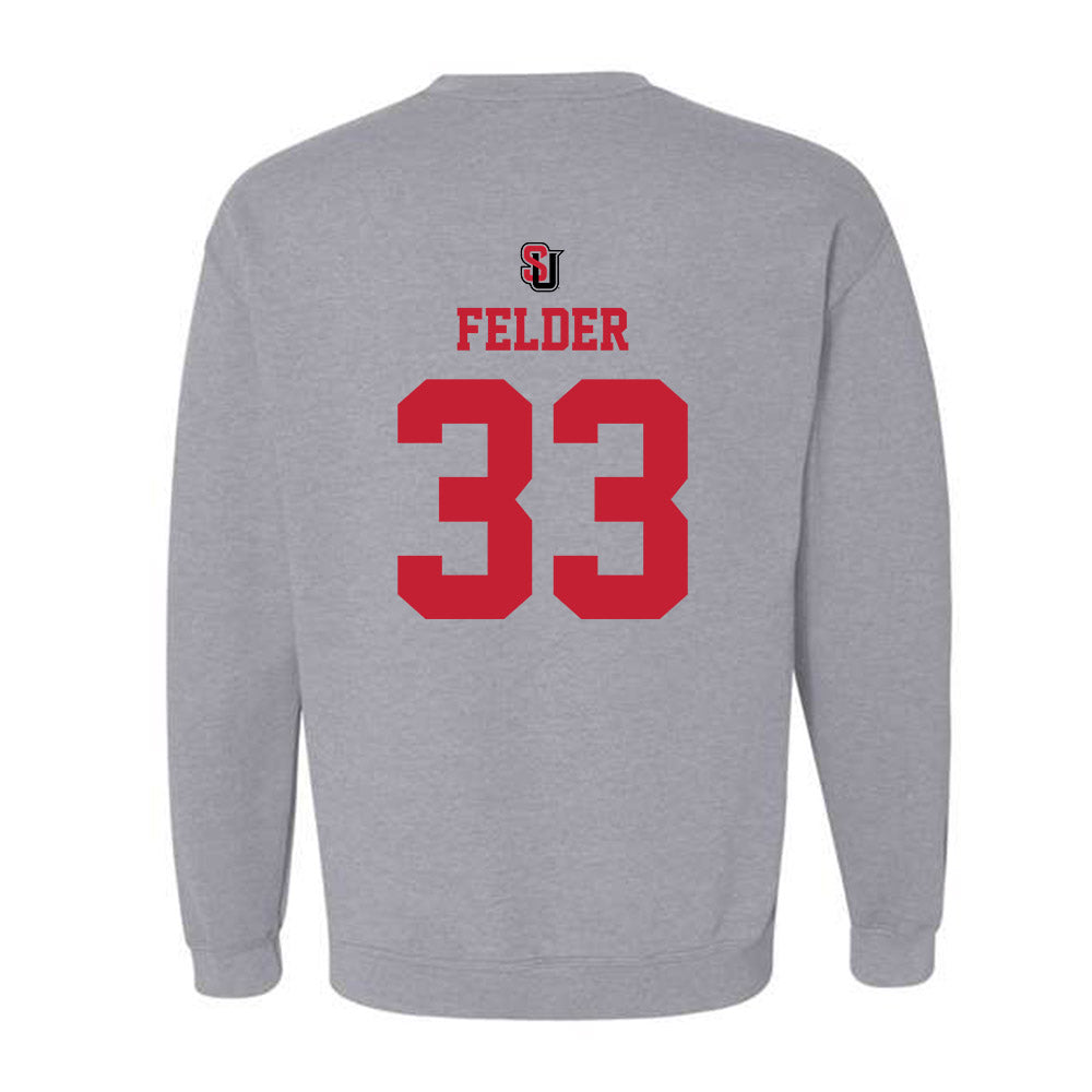 Seattle - NCAA Men's Basketball : Brock Felder - Classic Shersey Crewneck Sweatshirt-1