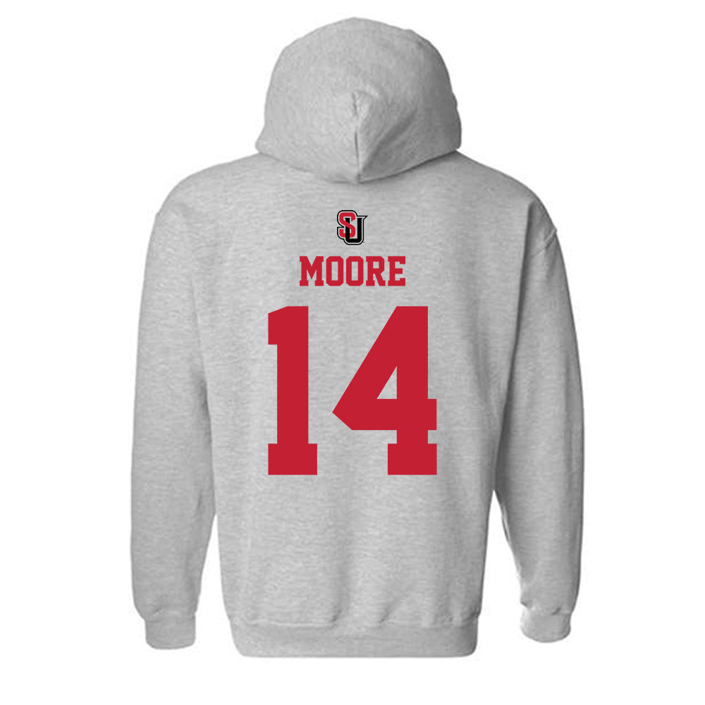 Seattle - NCAA Women's Volleyball : Linnaea Moore - Classic Shersey Hooded Sweatshirt-1