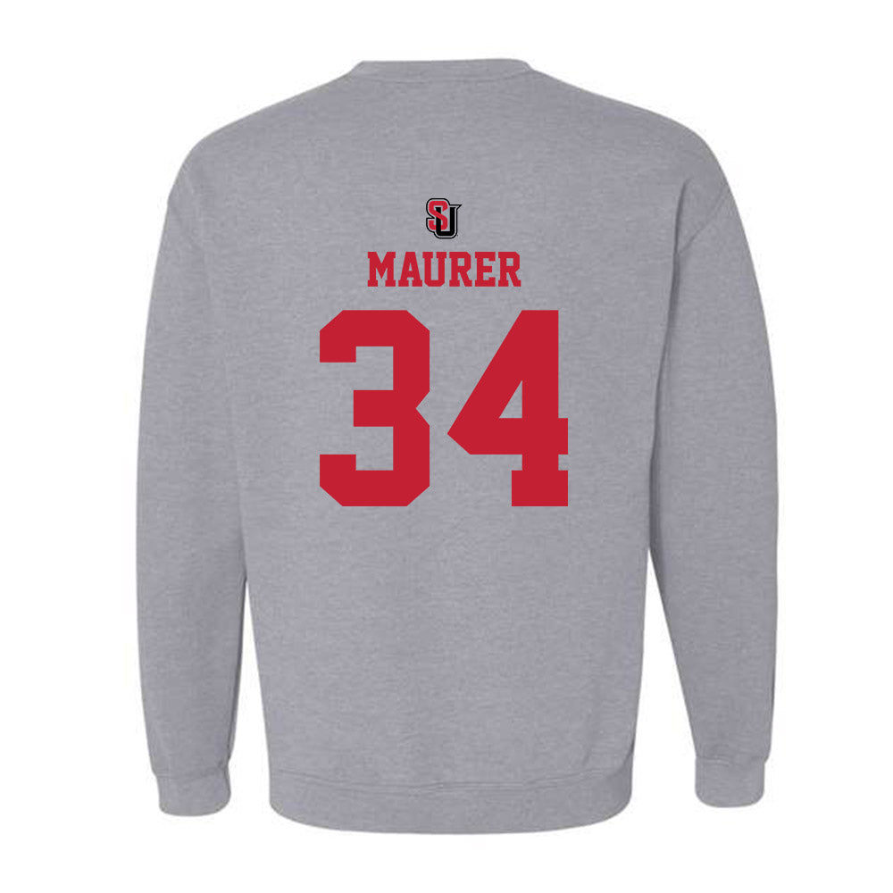 Seattle - NCAA Men's Basketball : Austin Maurer - Classic Shersey Crewneck Sweatshirt-1