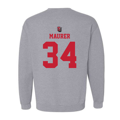 Seattle - NCAA Men's Basketball : Austin Maurer - Classic Shersey Crewneck Sweatshirt-1