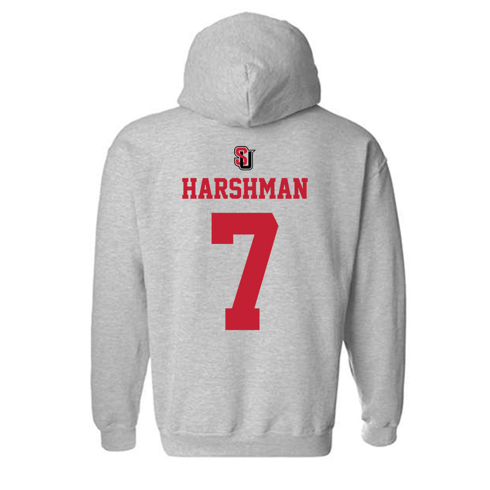 Seattle - NCAA Men's Basketball : Jeremiah Harshman - Classic Shersey Hooded Sweatshirt-1