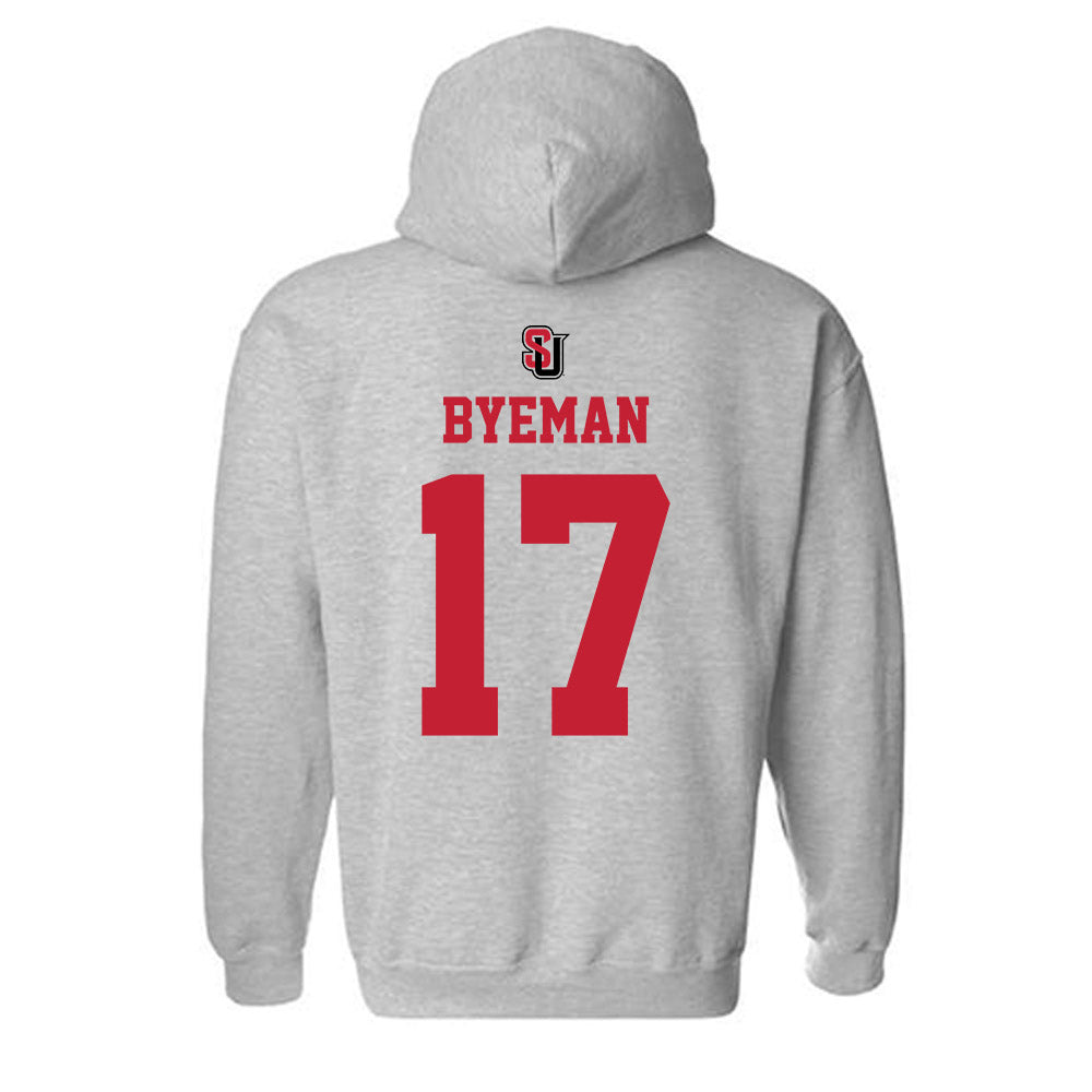 Seattle - NCAA Women's Soccer : Jaelyn Byeman - Classic Shersey Hooded Sweatshirt-1