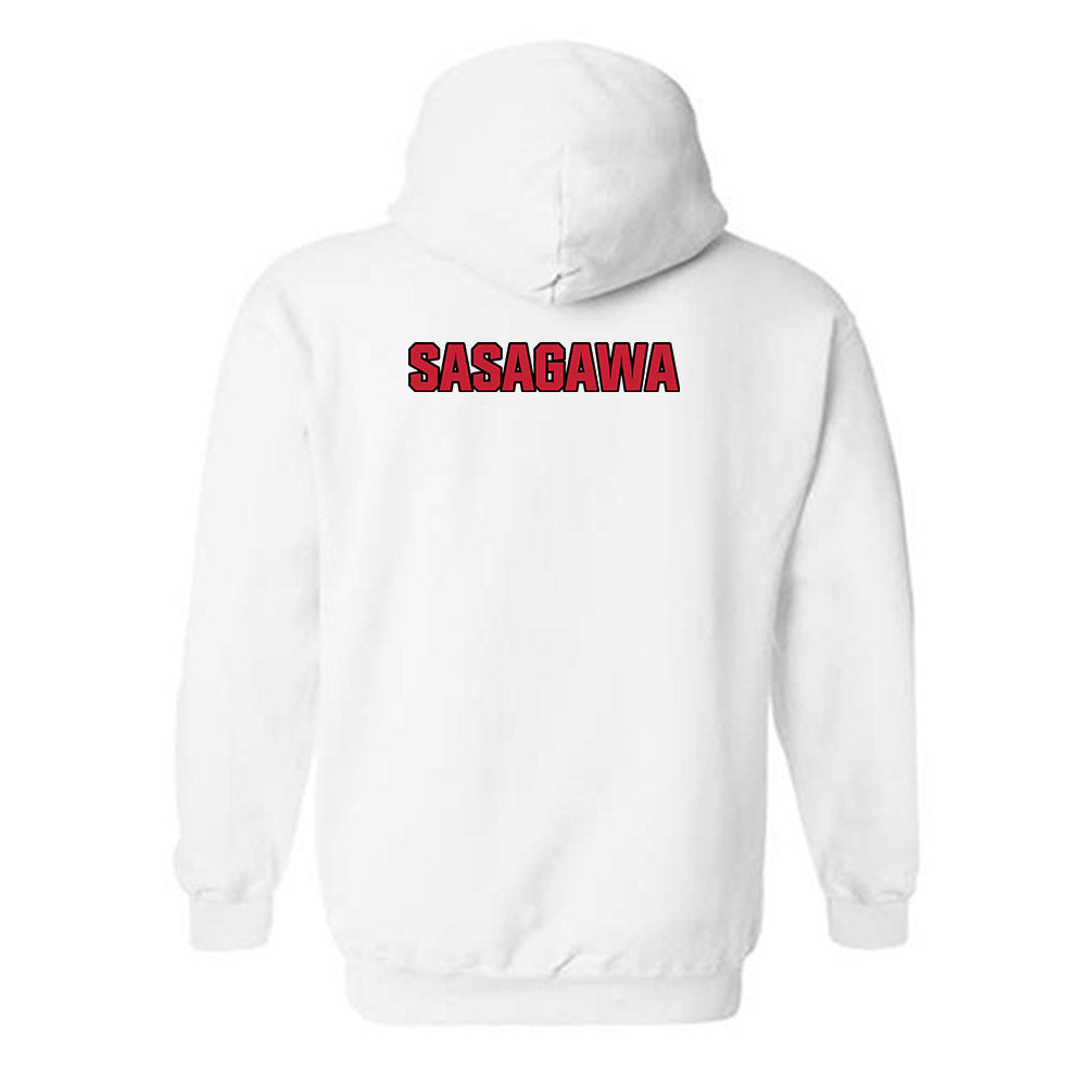 Seattle - NCAA Men's Tennis : Jun Sasagawa - Classic Shersey Hooded Sweatshirt-1