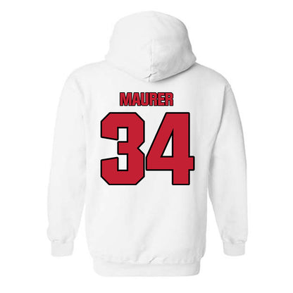 Seattle - NCAA Men's Basketball : Austin Maurer - Classic Shersey Hooded Sweatshirt-1