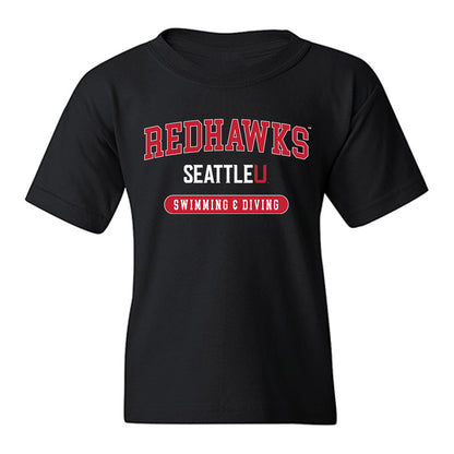 Seattle - NCAA Men's Swimming & Diving : Mathias Synnott - Classic Shersey Youth T-Shirt-0