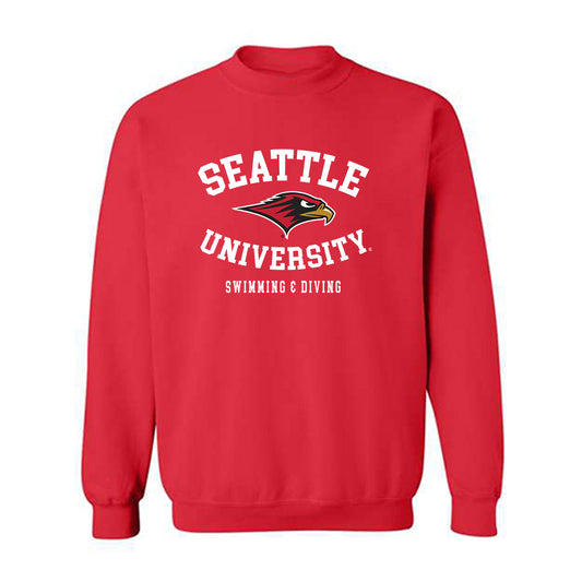 Seattle - NCAA Men's Swimming & Diving : Mathias Synnott - Classic Shersey Crewneck Sweatshirt-0