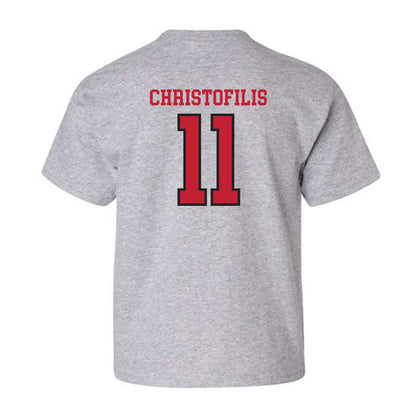 Seattle - NCAA Men's Basketball : John Christofilis - Youth T-Shirt Classic Shersey