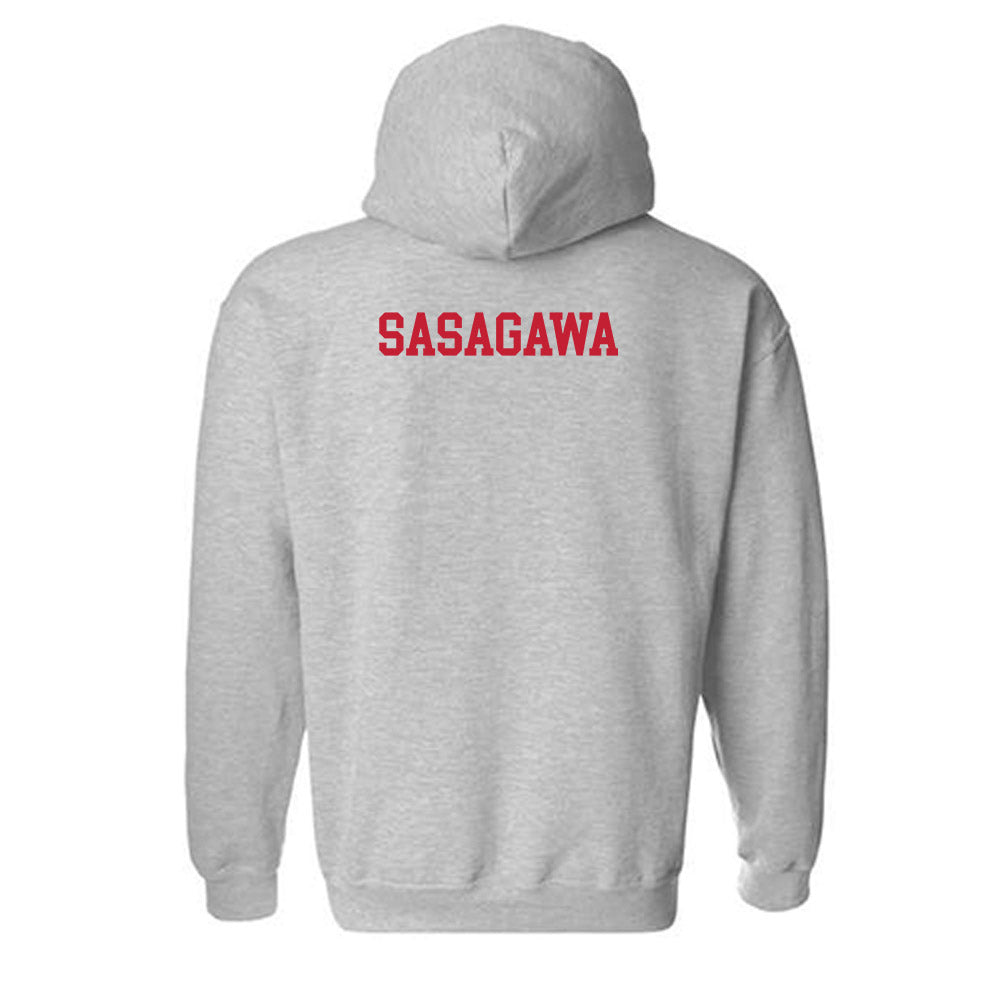 Seattle - NCAA Men's Tennis : Jun Sasagawa - Classic Shersey Hooded Sweatshirt-1