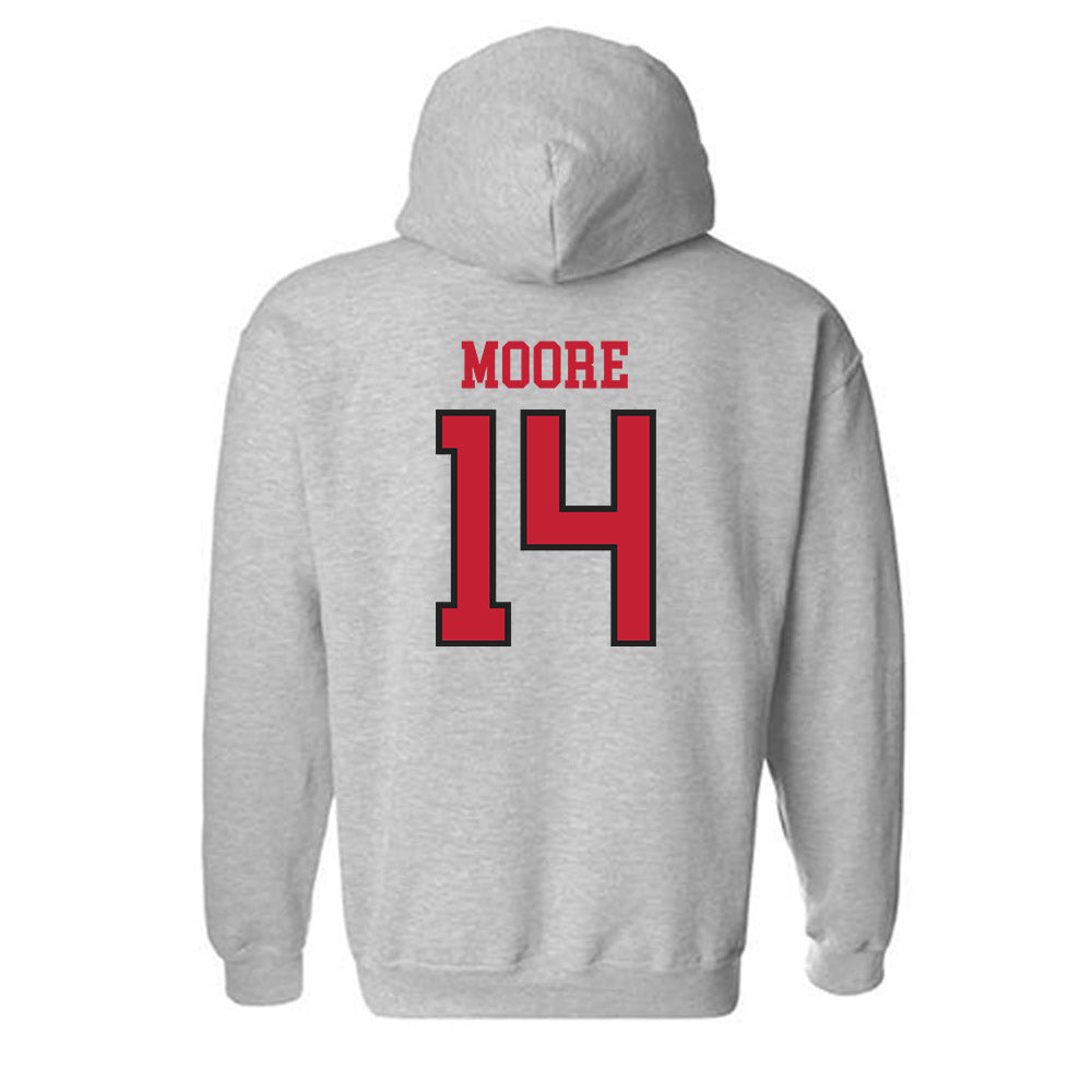 Seattle - NCAA Women's Volleyball : Linnaea Moore - Classic Shersey Hooded Sweatshirt-1