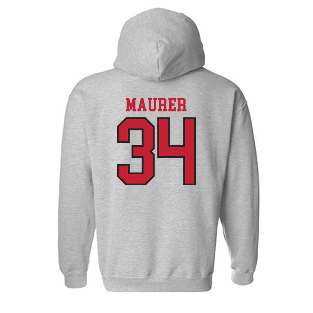 Seattle - NCAA Men's Basketball : Austin Maurer - Classic Shersey Hooded Sweatshirt-1