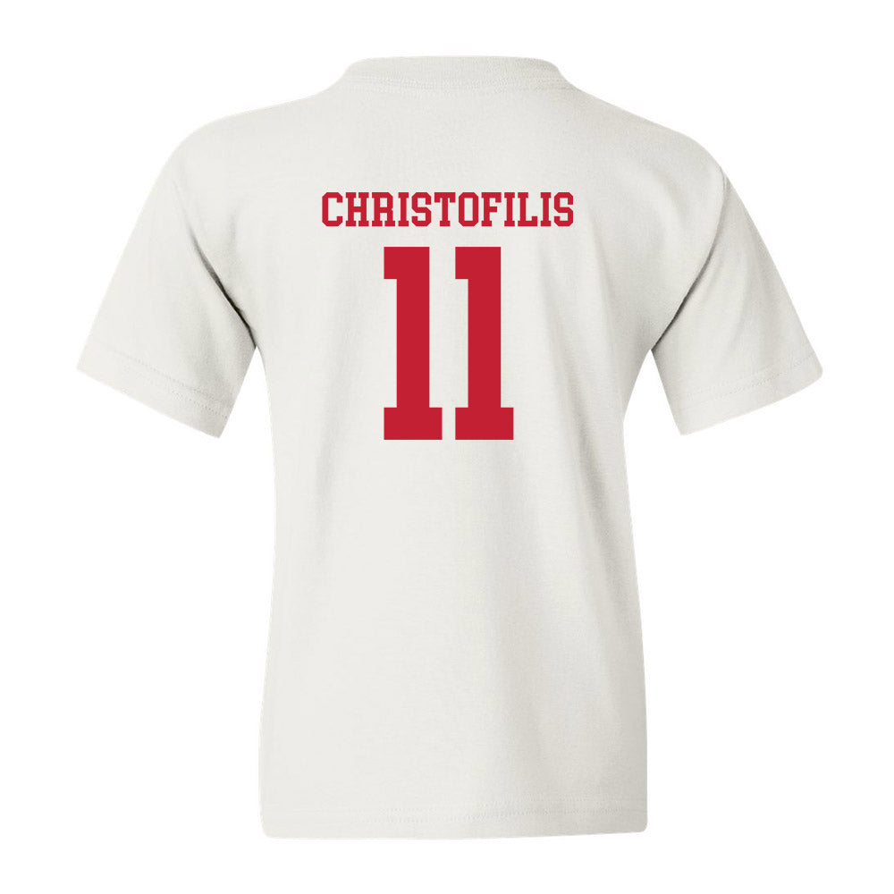 Seattle - NCAA Men's Basketball : John Christofilis - Youth T-Shirt Classic Shersey